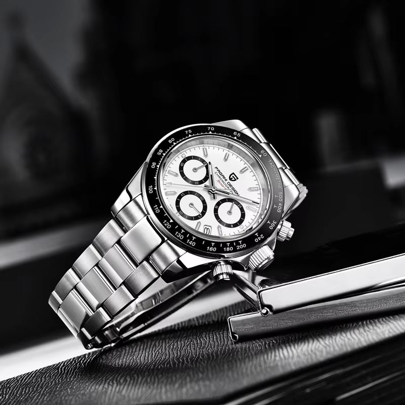 2025 New Men'S Watches Quartz Business Watch Mens Watches Top Brand Luxury Watch Men Chronograph VK63 Reloj Hombre