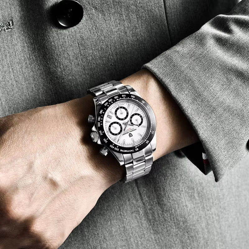 2025 New Men'S Watches Quartz Business Watch Mens Watches Top Brand Luxury Watch Men Chronograph VK63 Reloj Hombre