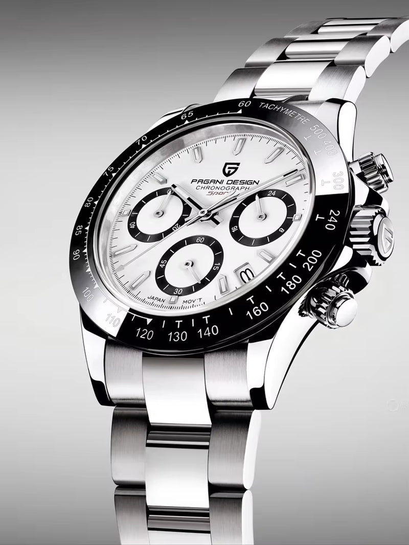 2025 New Men'S Watches Quartz Business Watch Mens Watches Top Brand Luxury Watch Men Chronograph VK63 Reloj Hombre
